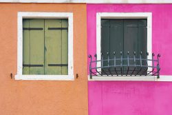 Fenster in Burano - Harald Hildebrandt Fenster in Burano