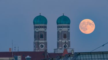 Blaue Stunde mi Vollmond