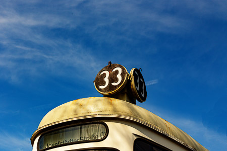 Trambahn, Linie 33, nostalgisch