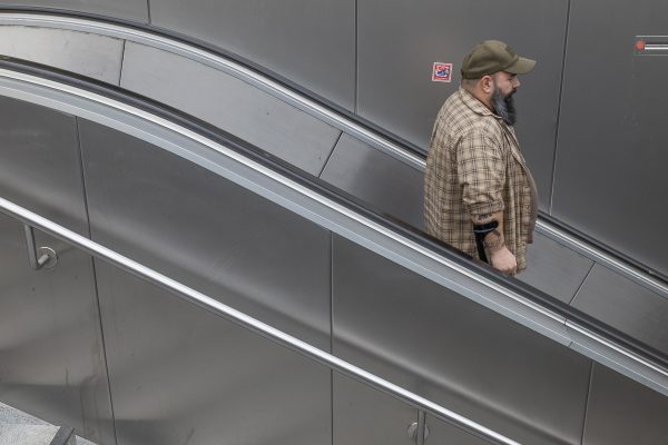 Rolltreppe, Streetfotografie
